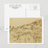 Gedicht Wheat Field met Reaper, Vincent van Gogh Briefkaart (Voorkant / Achterkant)