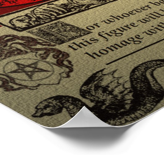 Gedichte zegel poster (Hoek)