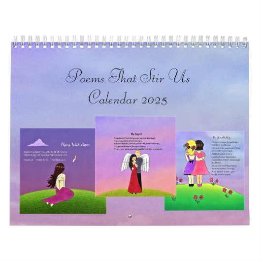 Gedichten die ons 2025 Kalender Volume 2 beroeren (Hoes)