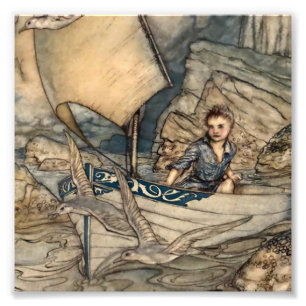 “Gedichten uit de Kindertijd” door Arthur Rackham Foto Afdruk