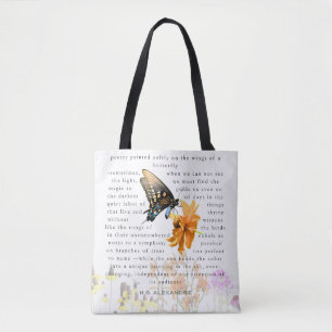“Gedichten Zacht Geschilderd”–Boodschappentas door Tote Bag