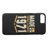 Gediend in 1971, Birthday Gift Case-Mate iPhone Case (Achterkant (Horizontaal))
