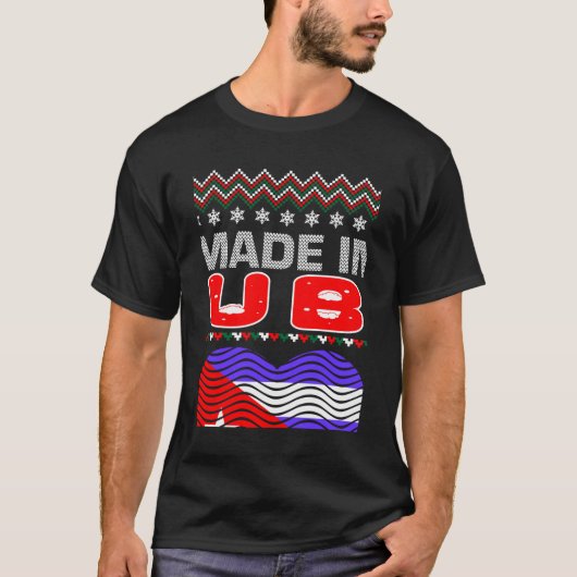 Gediend in Cuba met een lelijke kerstcadeautje T-shirt (Voorkant)