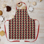 Gedifferentieerd Poinsettia Pattern Holiday Apron Schort