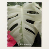 Gedifferentieerde bladbloem van Monstera Planner (Voorkant)