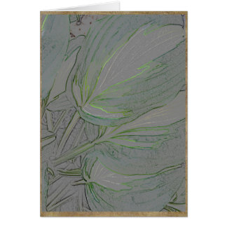 Gedifferentieerde hesta-bladeren