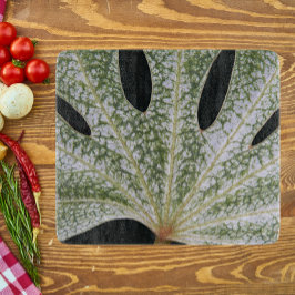 Gedifferentieerde Japanse Fatsia Leaf Floral Snijplank