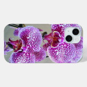 Gedifferentieerde Paarse orchidee close-up foto Case-Mate iPhone Case (Achterkant (horizontaal))