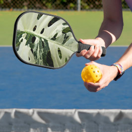 Gedifferentieerde Plant van Monstera Leaf Floral Pickleball Paddle