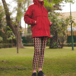 Gedifferentieerde Poinsettia Floral Pattern Leggings