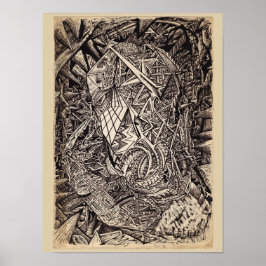 Gediffraceerd (kavervormer) poster