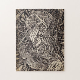 Gediffracteerd (grotbewoner),   legpuzzel