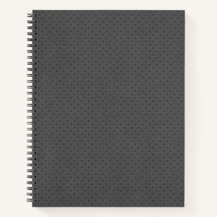 Gedigitaliseerde print foto van geperforeerd grijs notitieboek
