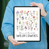 gedijen in het wild | Botanische wilde bloemen Poster