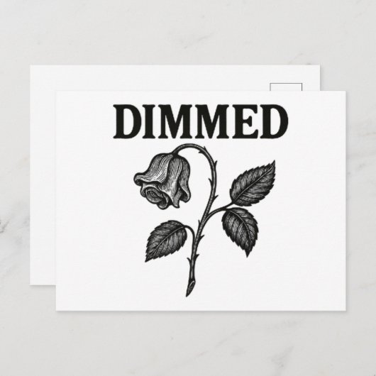 gedimd Briefkaart (Voorkant / Achterkant)