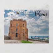 Gediminas-toren in Vilnius, Briefkaart Litouwen (Voorkant)