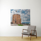 Gediminas-toren in Vilnius, Litouwen Wandkleed (In Situ (horizontaal))