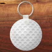 Gedimpeld golfbal patroon sleutelhanger (Voorkant)