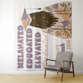 gediplomeerd met een melanineopleiding wandkleed (In situ)