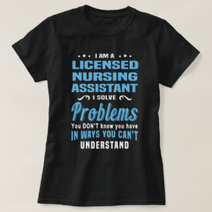 gediplomeerd verpleegkundig assistent t-shirt