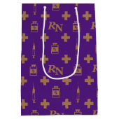 gediplomeerd verpleegkundige medium cadeauzakje (Achterkant)
