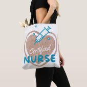 gediplomeerd verpleegster tote bag (Dichtbij)