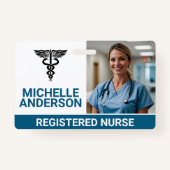 gediplomeerd verpleegster | Ziekenhuis Badge (Voorkant)