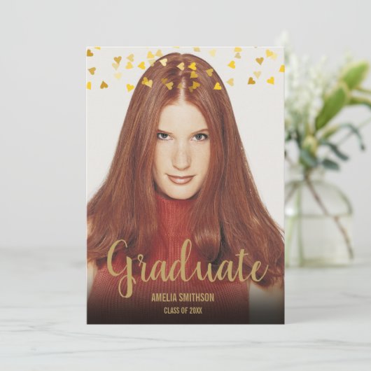 Gediplomeerde Naam en Foto Gepersonaliseerde Kaart (Staand voorkant)