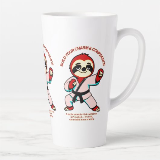 gedisciplineerde energie latte mok (Rechts)
