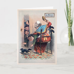  gedisciplineerde kerstkaart feestdagen kaart