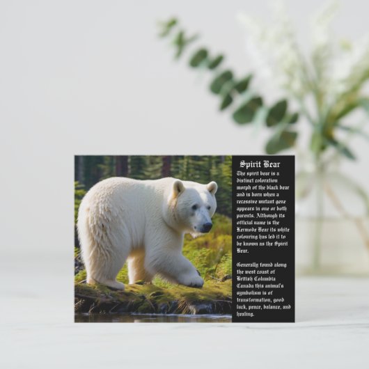 Gedistilleerd Beer Briefkaart (Staand voorkant)