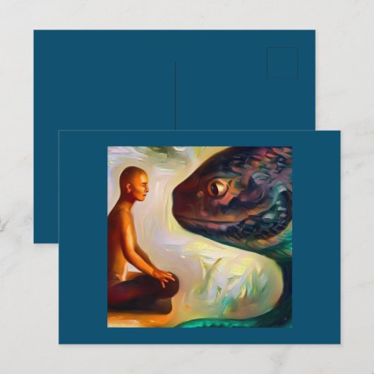 Gedistilleerd dier Anaconda 1 Briefkaart (Voorkant / Achterkant)