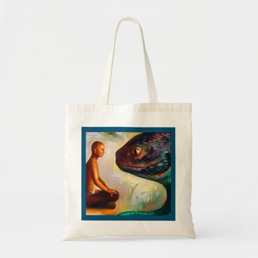 Gedistilleerd dier Anaconda 1 Tote Bag (Voorkant)