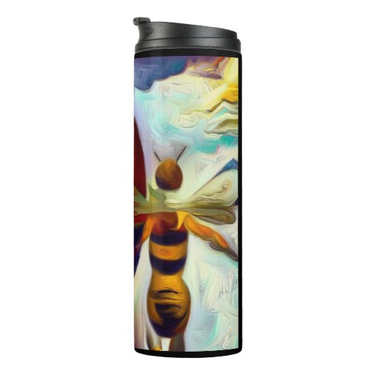 Gedistilleerd Dier Bijen 2 Thermosbeker (Geroteerd rechts)