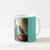 Gedistilleerd Dier Bluebird 1 Koffiemok (Voorkant rechts)