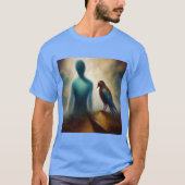 Gedistilleerd Dier Bluebird 1 T-shirt (Voorkant)