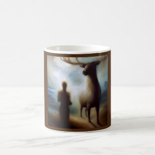 Gedistilleerd dier Caribou 1 Koffiemok