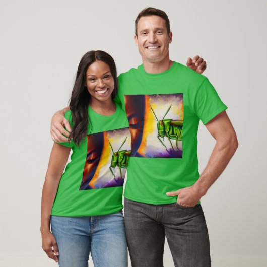 Gedistilleerd dier Grasshopper 2 T-shirt (Unisex)