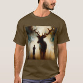 Gedistilleerd Dier Herten 1 T-shirt (Voorkant)