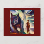 Gedistilleerd dier hond 2 briefkaart (Voorkant)