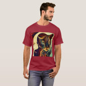 Gedistilleerd dier Jaguar 3 T-shirt (Voorkant volledig)