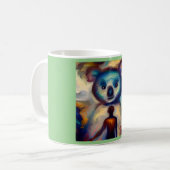 Gedistilleerd dier Koala 1 Koffiemok (Voorkant links)
