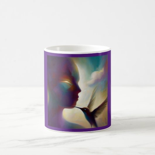 Gedistilleerd dier kolibrie 1 koffiemok (Center)