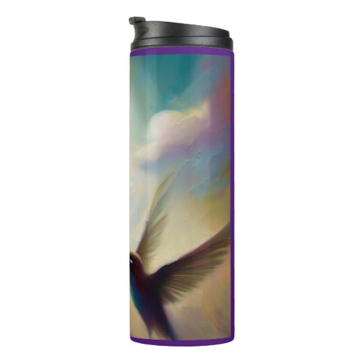 Gedistilleerd dier kolibrie 1 thermosbeker (Geroteerd rechts)