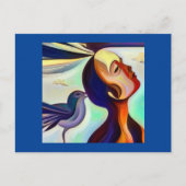 Gedistilleerd dier kolibrie 2 briefkaart (Voorkant)