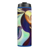 Gedistilleerd dier kolibrie 2 thermosbeker (Voorkant)