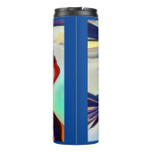 Gedistilleerd dier kolibrie 2 thermosbeker (Achterkant)