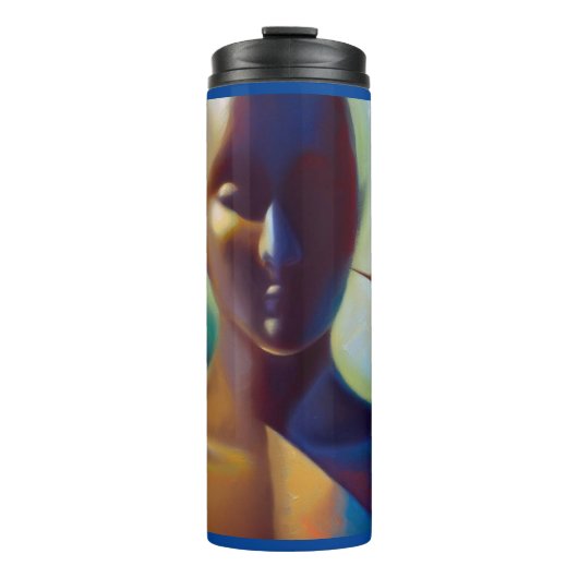 Gedistilleerd dier kolibrie 3 thermosbeker (Voorkant)