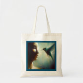 Gedistilleerd dier kolibrie 4 tote bag (Voorkant)