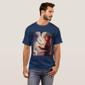 Gedistilleerd dier konijn 1 t-shirt (Voorkant volledig)